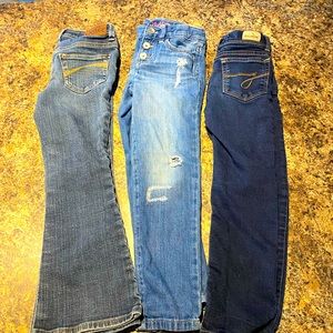 Justice, Childrens Place & Jordache Girls size 6